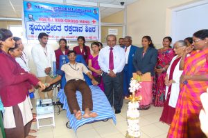 Blood Donation Camp Held at KVG Medical College & Hospital
