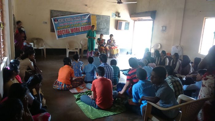 Interaction with  differently abled children at sadeepani special school sullia