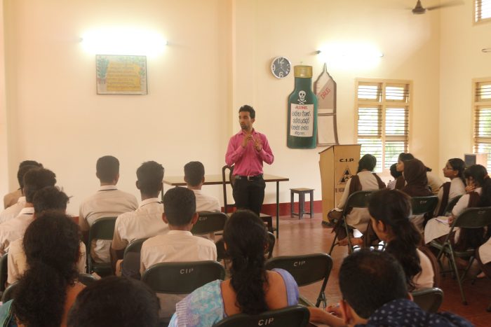  Intraction with counsellor at fr .pathravo deadiction centre puttur