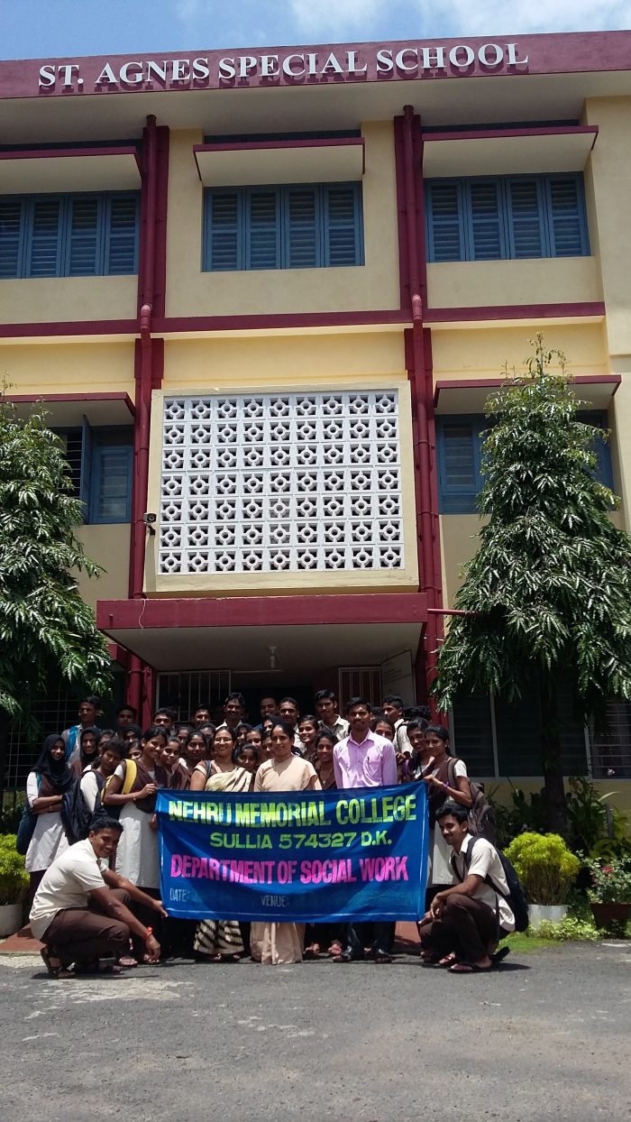 Organization visit to St Agnes Special School Mangalore