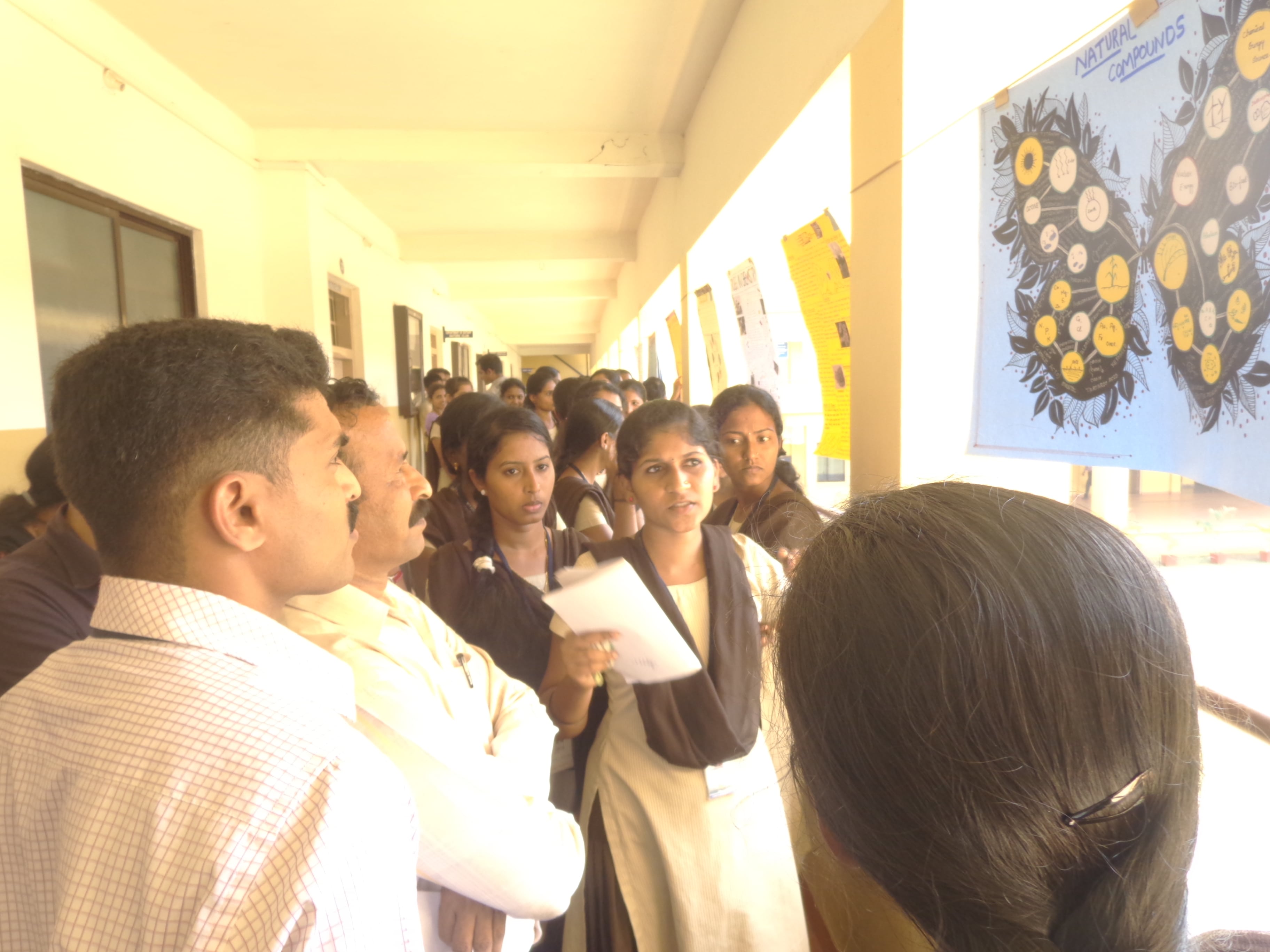 A poster presentation competition held on 02/02/2015