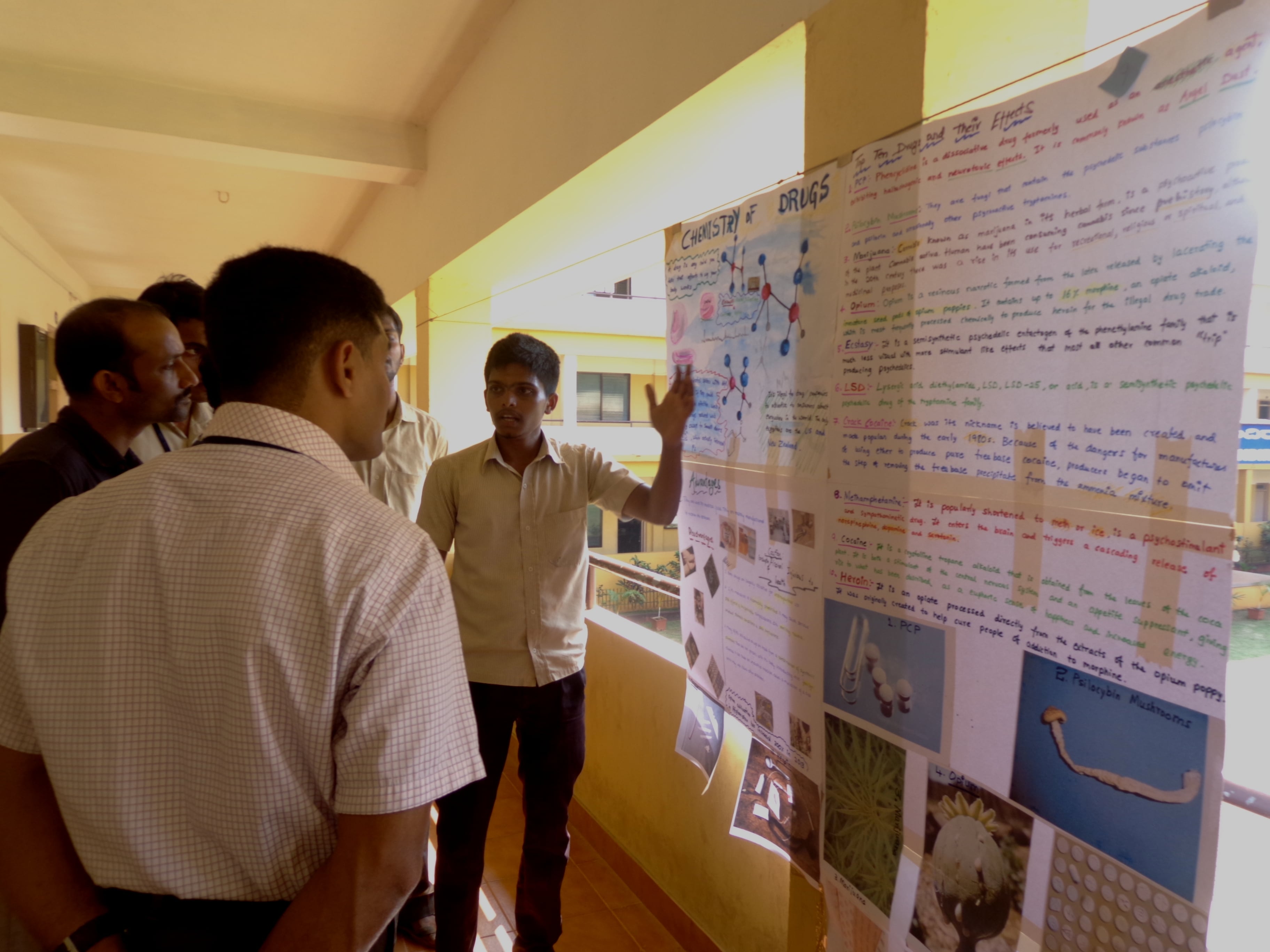 A poster presentation competition held on 02/02/2015