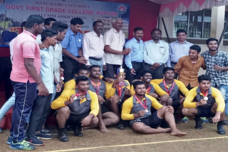 Men's Tug of War team placed secound in Mangaluru University Inter collegiate tournament.